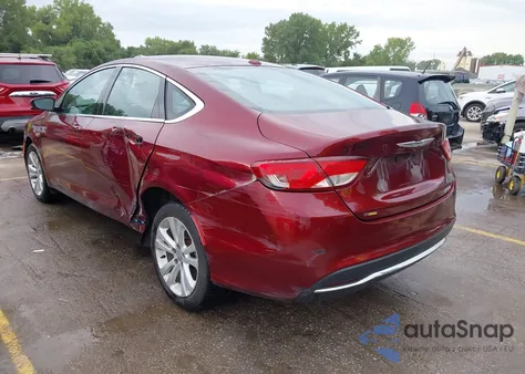 2015 Chrysler 200 Limited z USA, uszkodzony, nr VIN 1C3CCCAB2FN650695